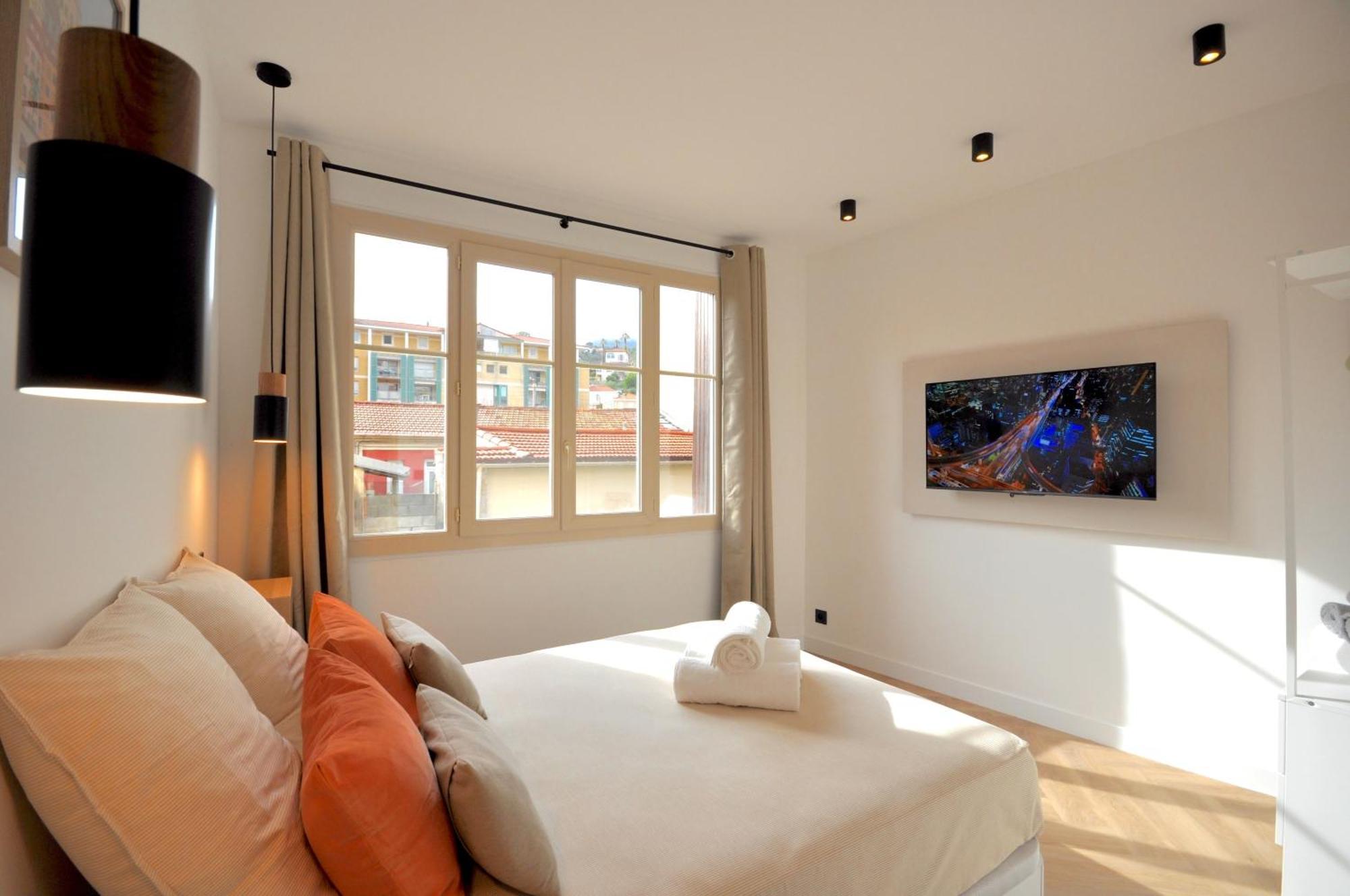 Monaco # Menton - 6 Persons - 2 Bedrooms - Full Renovated - Private Parking - Hypercenter - Clim - Beach And Sun Exterior photo