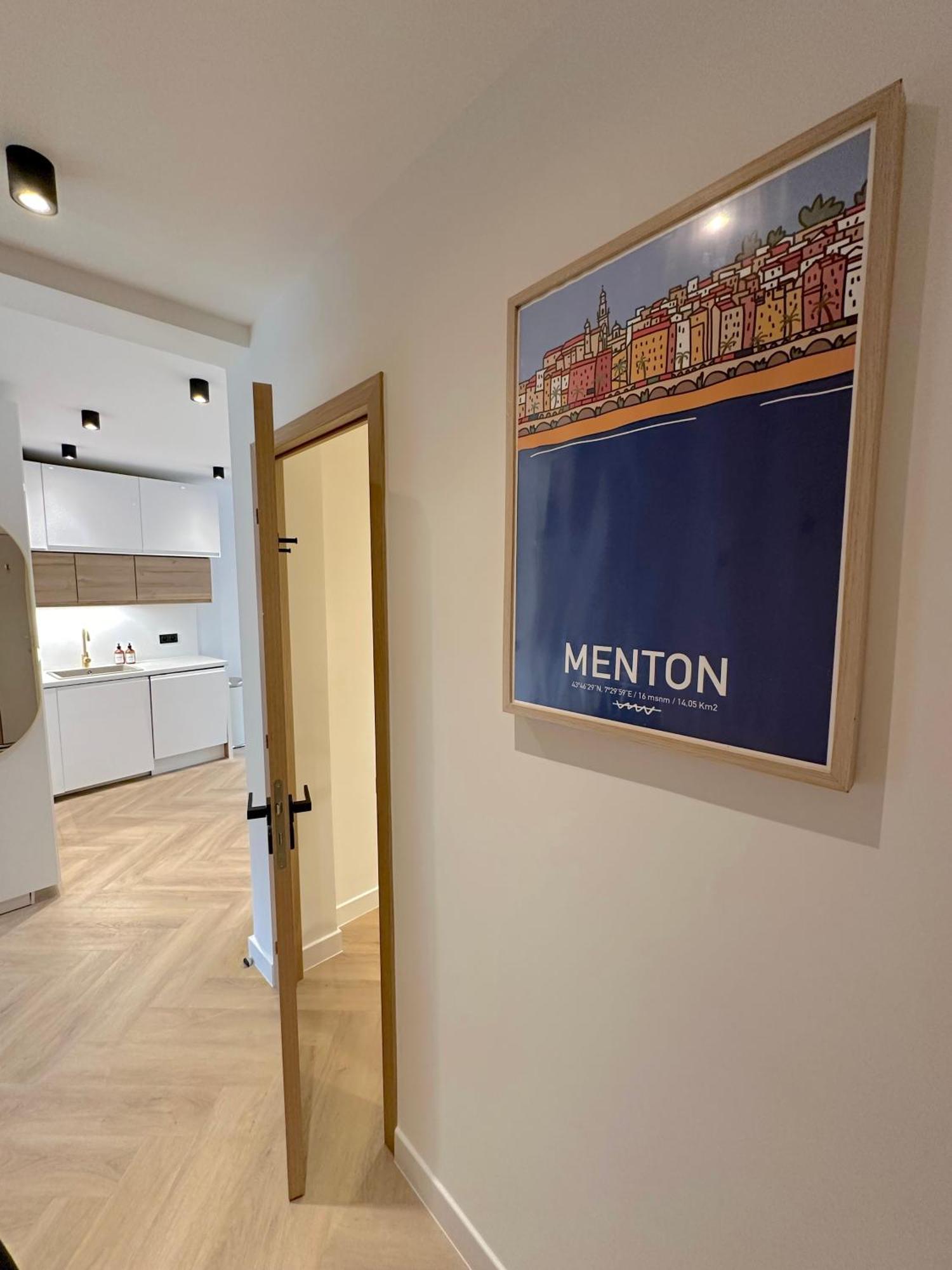 Monaco # Menton - 6 Persons - 2 Bedrooms - Full Renovated - Private Parking - Hypercenter - Clim - Beach And Sun Exterior photo