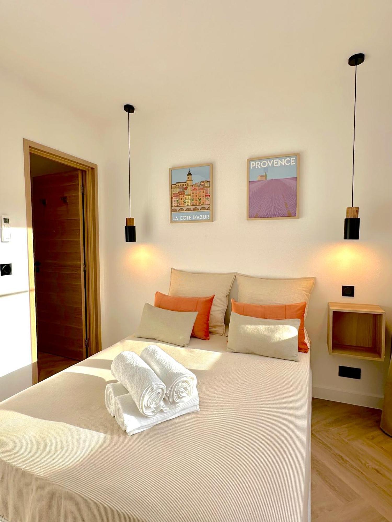 Monaco # Menton - 6 Persons - 2 Bedrooms - Full Renovated - Private Parking - Hypercenter - Clim - Beach And Sun Exterior photo